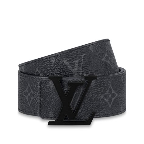 louis vuitton belt black.